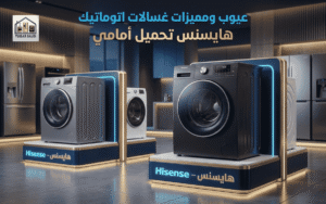  عيوب ومميزات غسالات اتوماتيك هايسنس تحميل امامي في السعودية