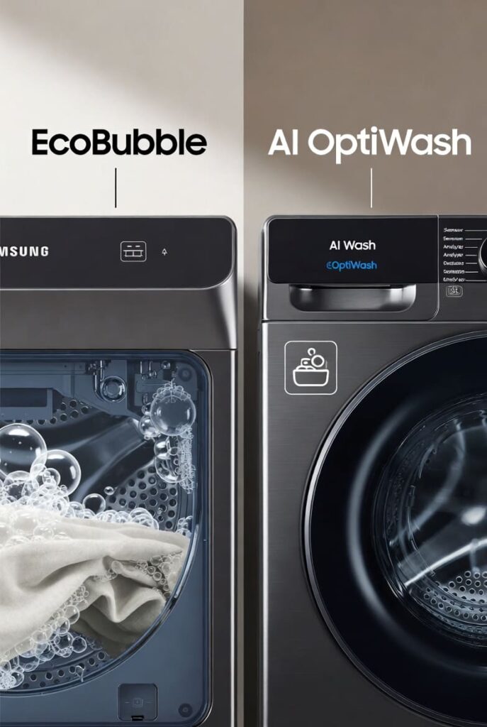 عيوب ومميزات غسالات اتوماتيك سامسونج تحميل امامي