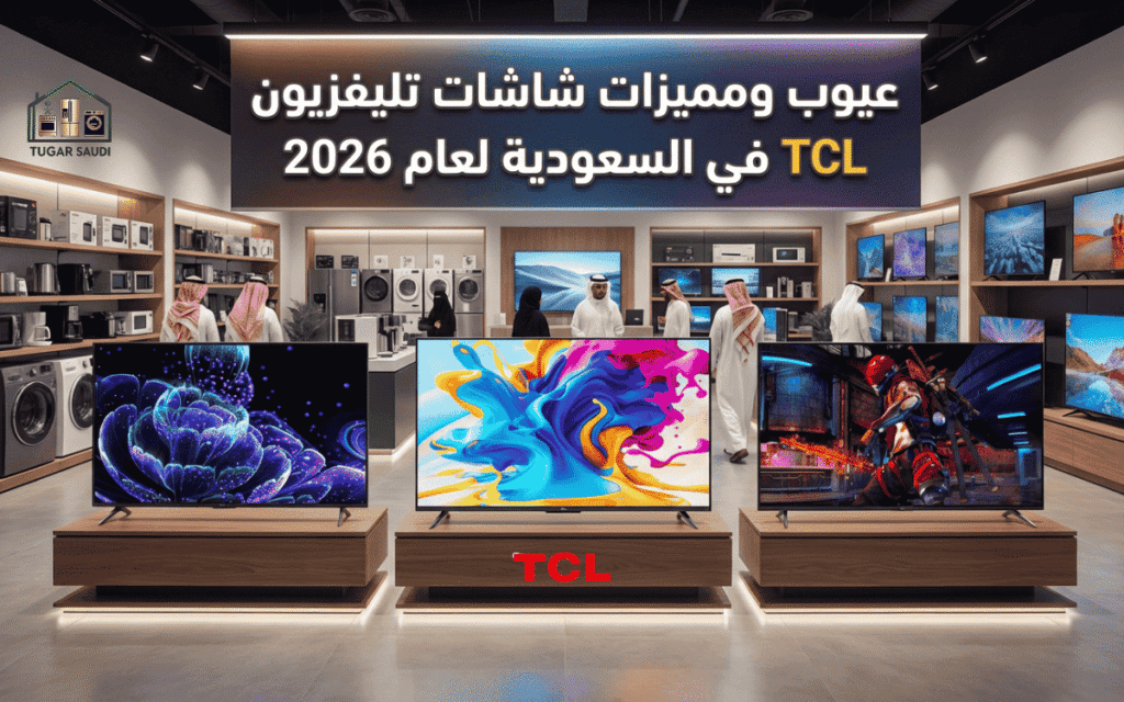 عيوب ومميزات شاشات تليفزيون TCL في السعودية