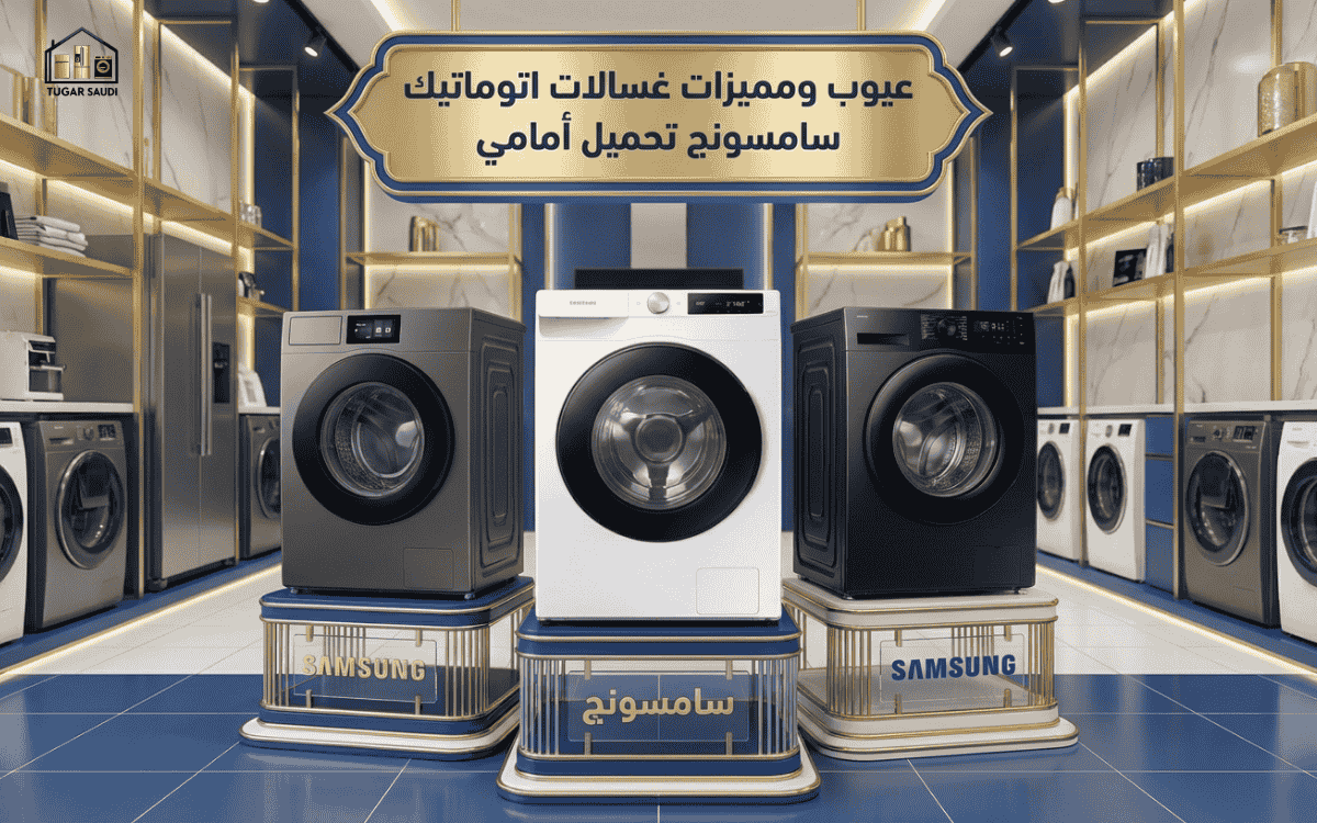 عيوب ومميزات غسالات اتوماتيك سامسونج تحميل امامي