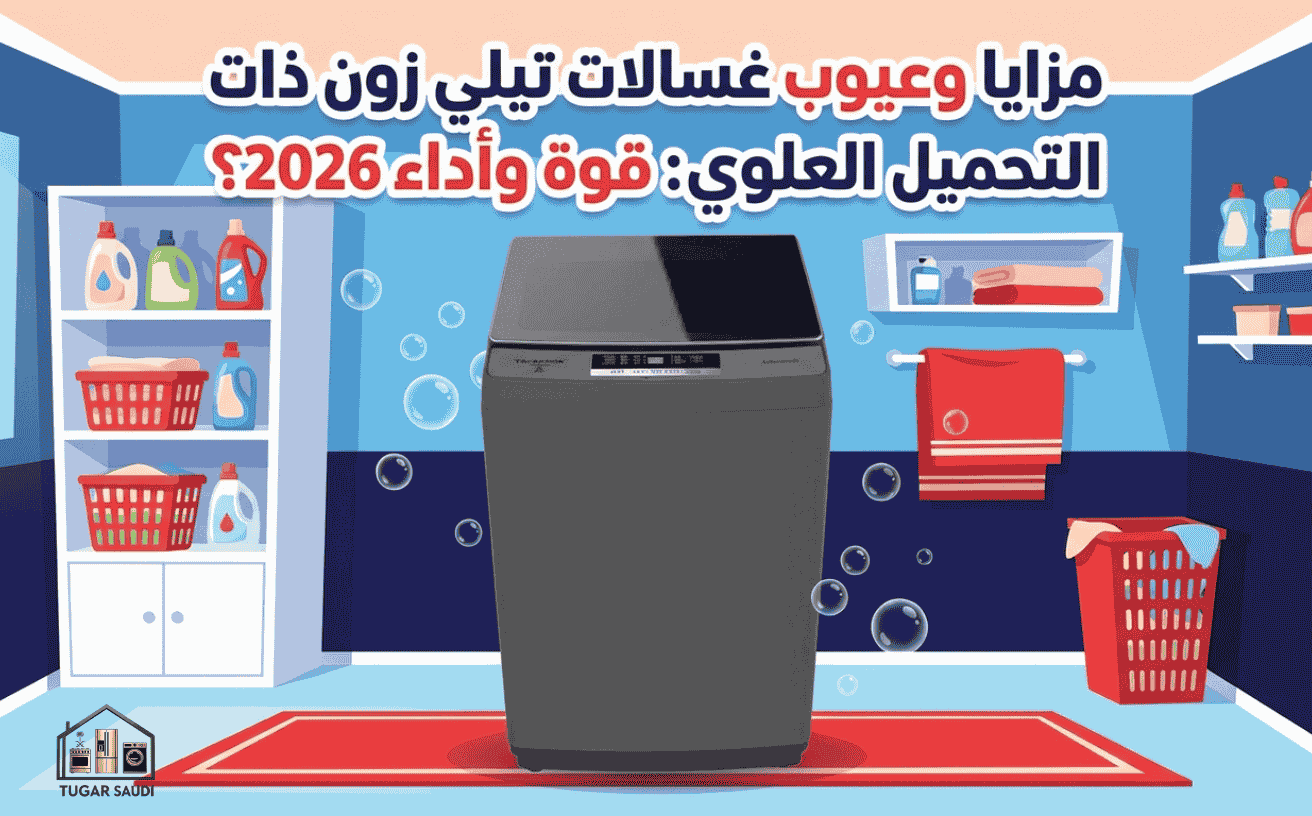 عيوب ومميزات غسالات تيليزون تحميل علوي.. القوة والأداء
