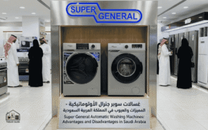 عيوب غسالات اتوماتيك سوبر جنرال تحميل امامي ومميزاتها في السعودية