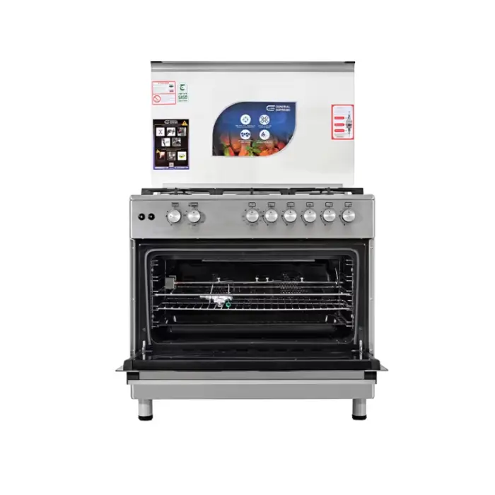 عيوب ومميزات موقد غاز جنرال سوبريم 90 سم 5 شعلات في السعودية