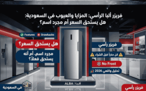 عيوب فريزر عمودي ألبا