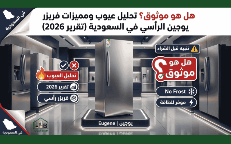 عيوب فريزر عمودي يوجين