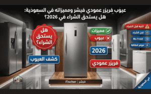 عيوب فريزر عمودي فيشر