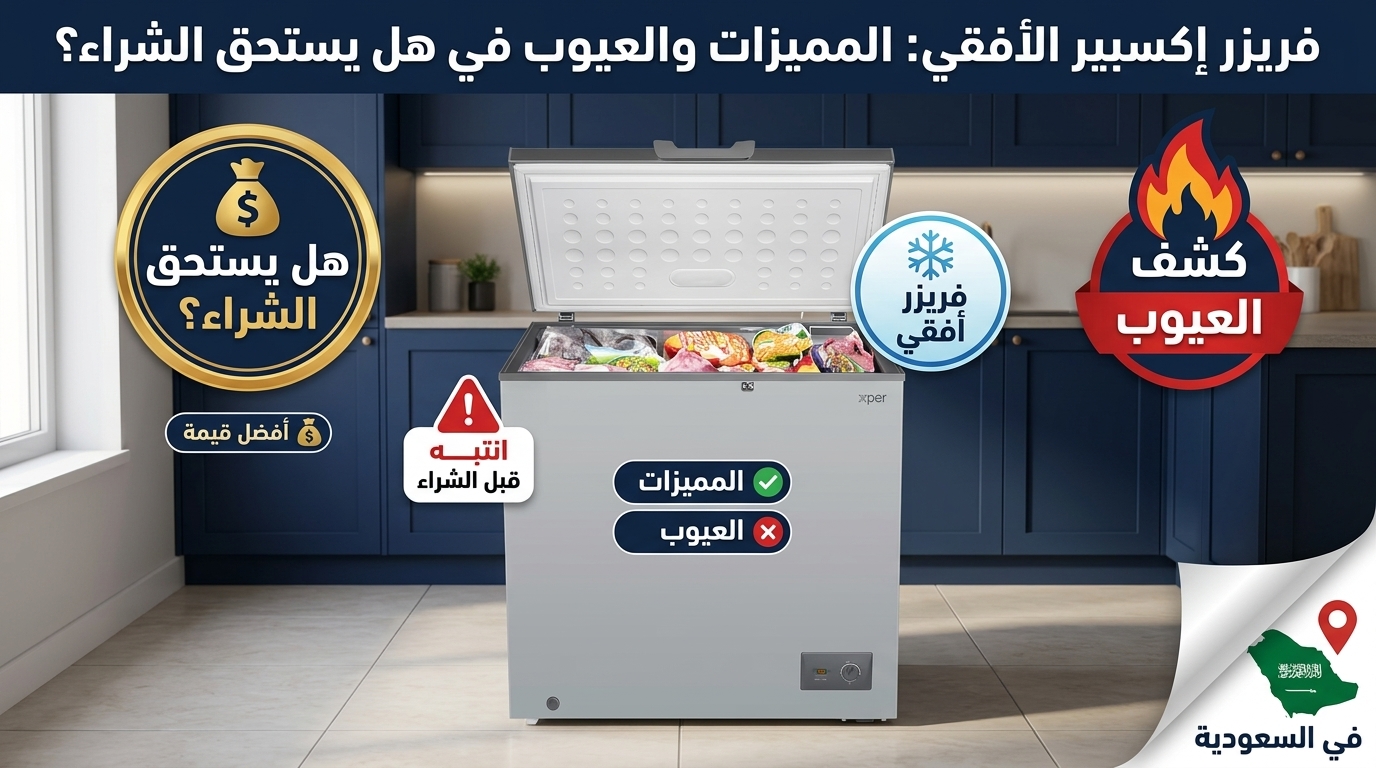 عيوب فريزر أفقي اكسبير