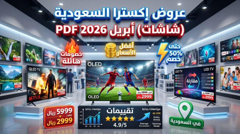 عروض اكسترا شاشات ابريل