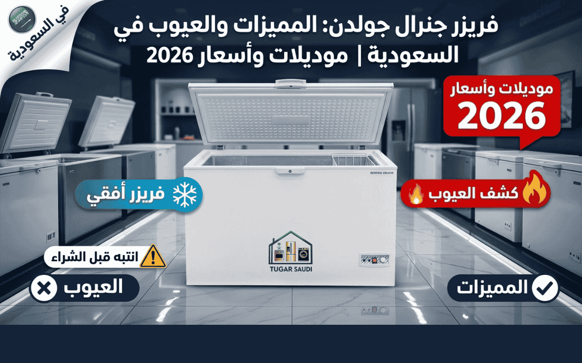 عيوب فريزر أفقي جنرال جولدن