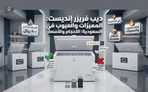 عيوب فريزر أفقي انديست