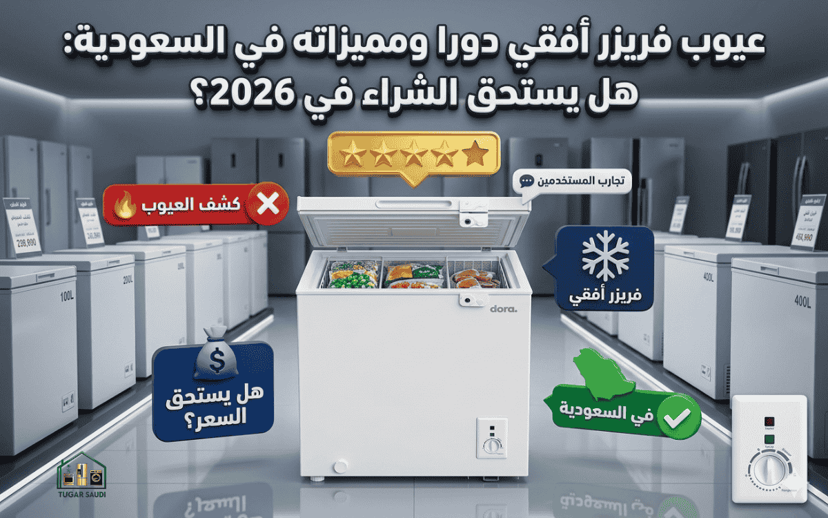 عيوب فريزر أفقي دورا