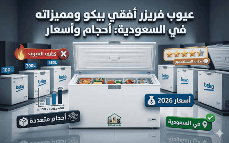 عيوب فريزر أفقي بيكو