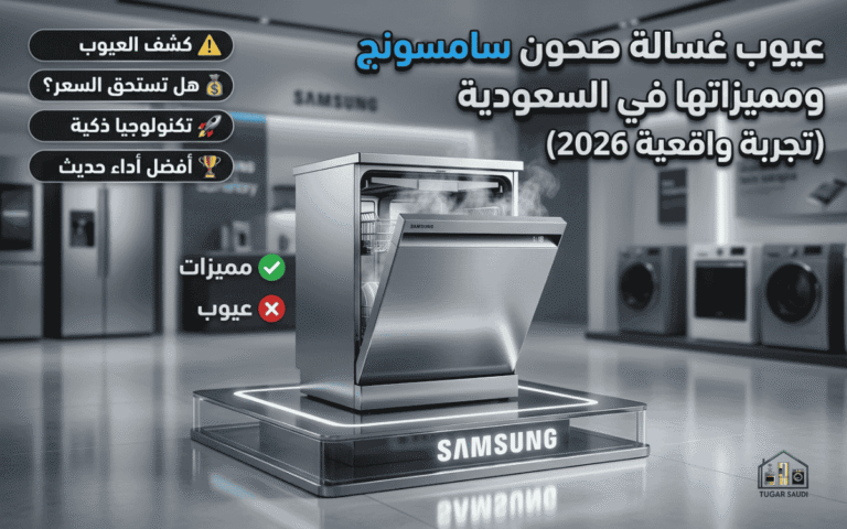عيوب غسالة صحون سامسونج