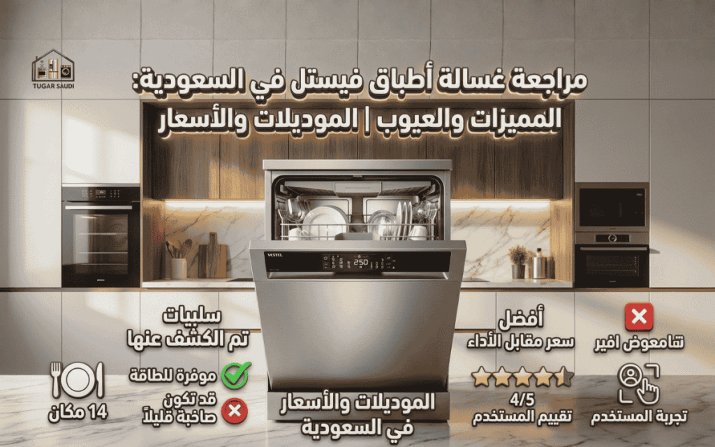 عيوب غسالة صحون فيستيل