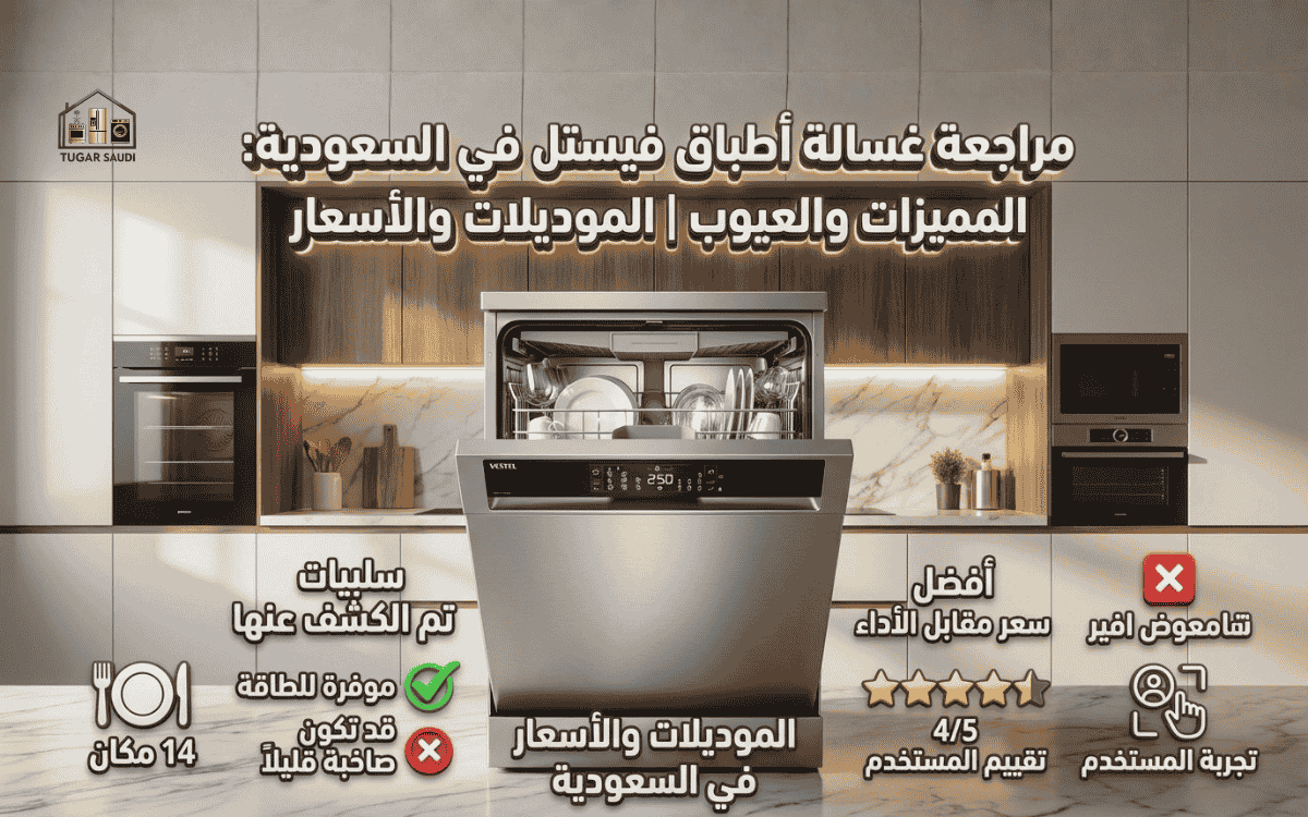 عيوب غسالة صحون فيستيل