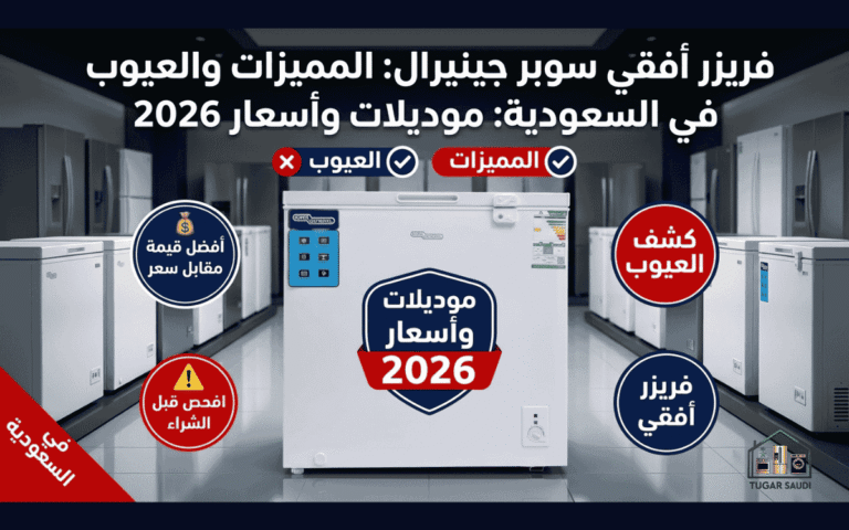 عيوب فريزر أفقي سوبر جنرال