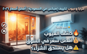 عيوب مكيف هواء امبيكس