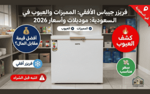 عيوب فريزر أفقي جيباس