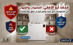 عيوب فريزر أفقي أرو